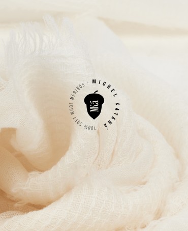 Палантин Унисекс CutTQ.W40_24DMW-1.2/BLANC